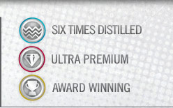 Vodka Description: Triple Distilled, Ultra Premium, Award Winning